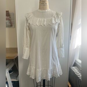 LoveShackFancy cotton eyelet Alli dress